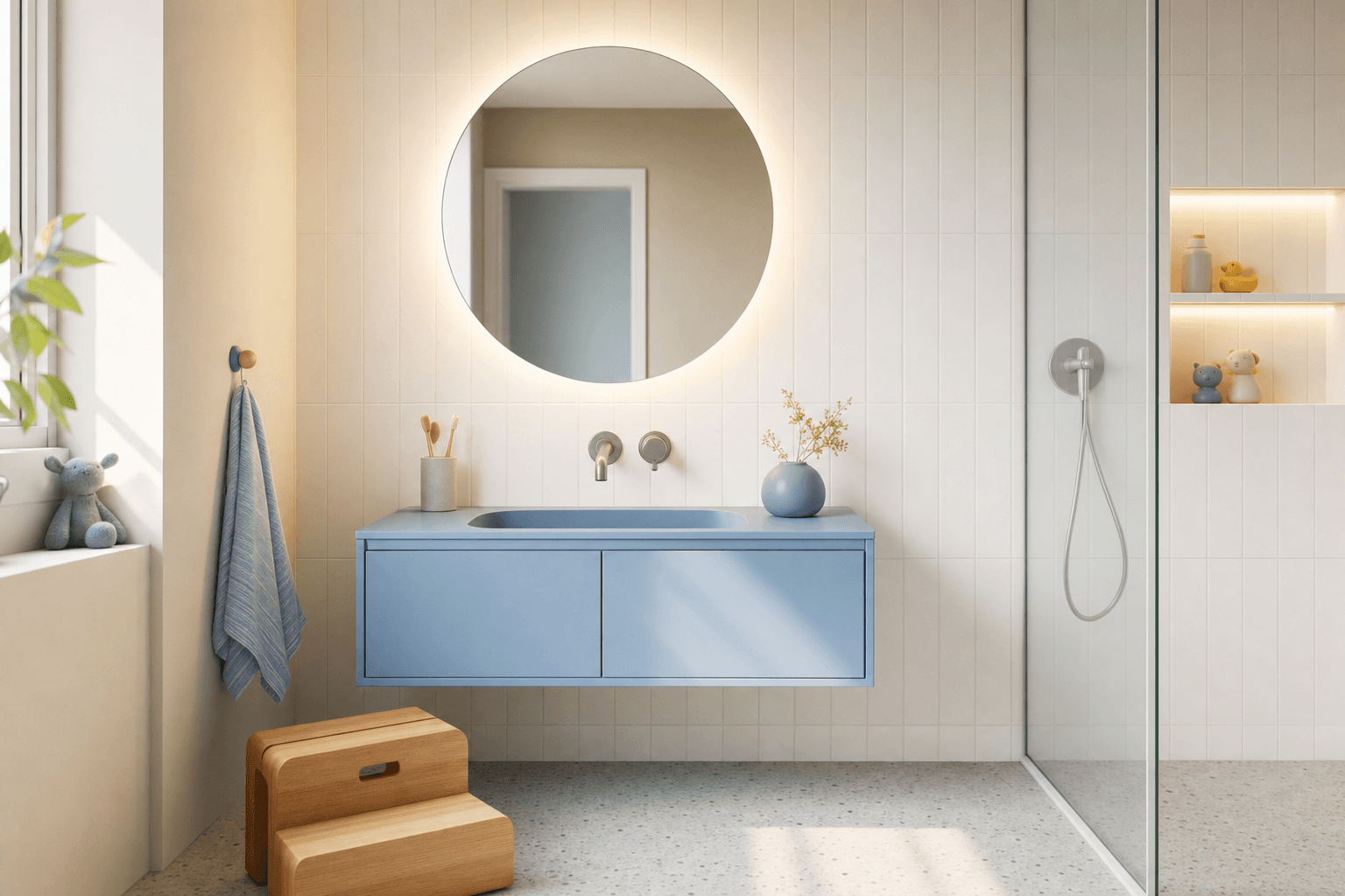 Salle de bain enfants