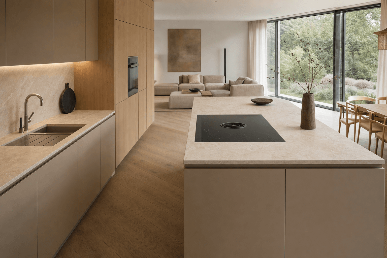 Cuisine Avance en implantation ouverte.