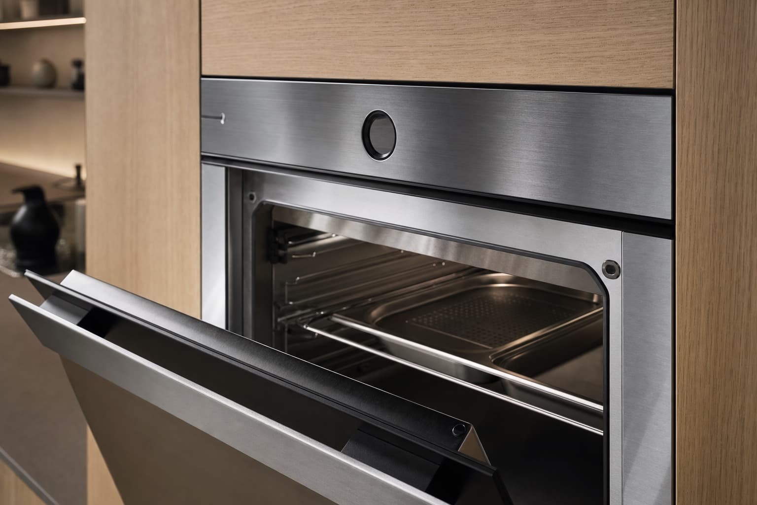 Four vapeur V-ZUG inox, fabrication suisse, colonne LEICHT
